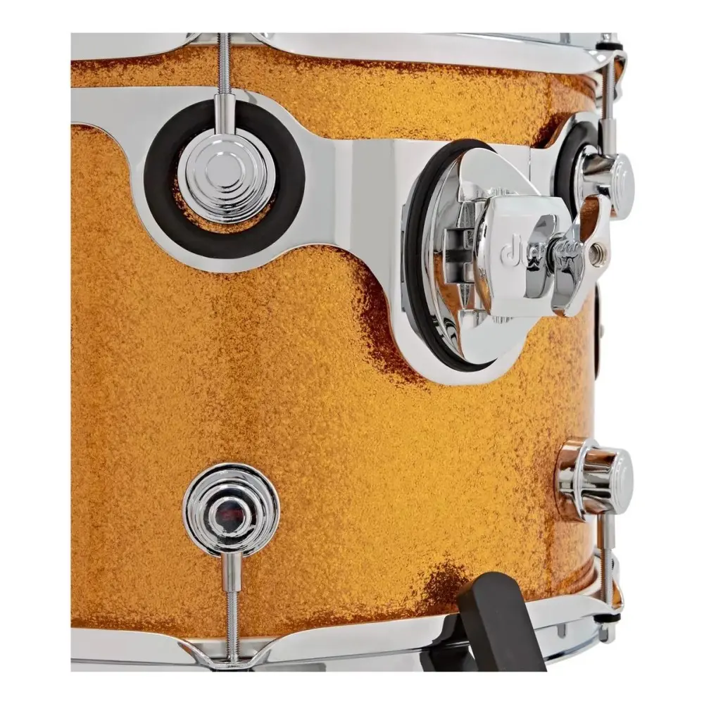 Bateria Acustica Bombo 22" DW DRPF1822GS Color Gold Sparkle