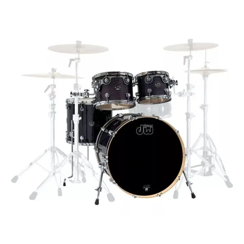 Bateria Acustica Bombo 22" DW DRPL1822ES Color Ebony Stain