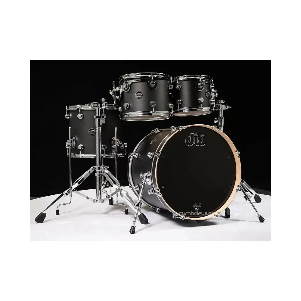 Bateria Acustica Bombo 22" DW DRPT1822CM Color Charcoal Metallic