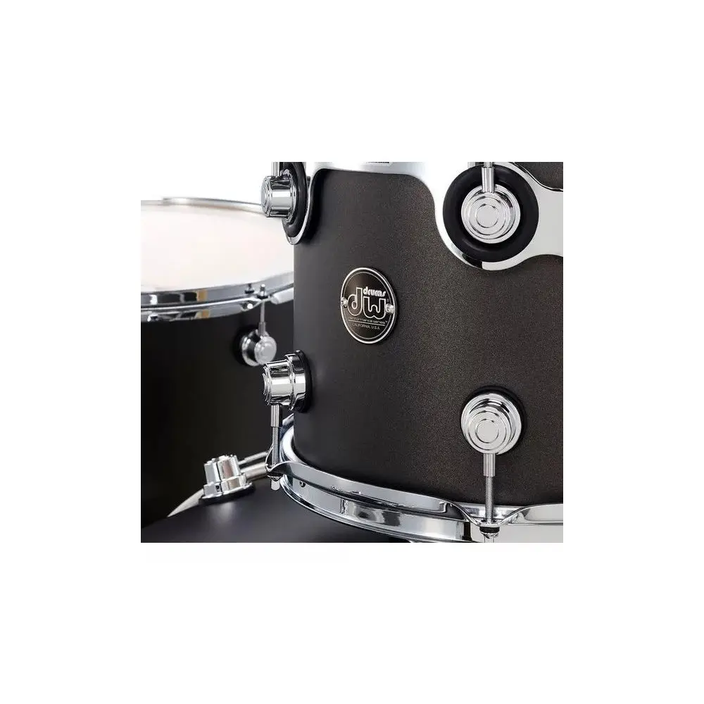 Bateria Acustica Bombo 22" DW DRPT1822CM Color Charcoal Metallic