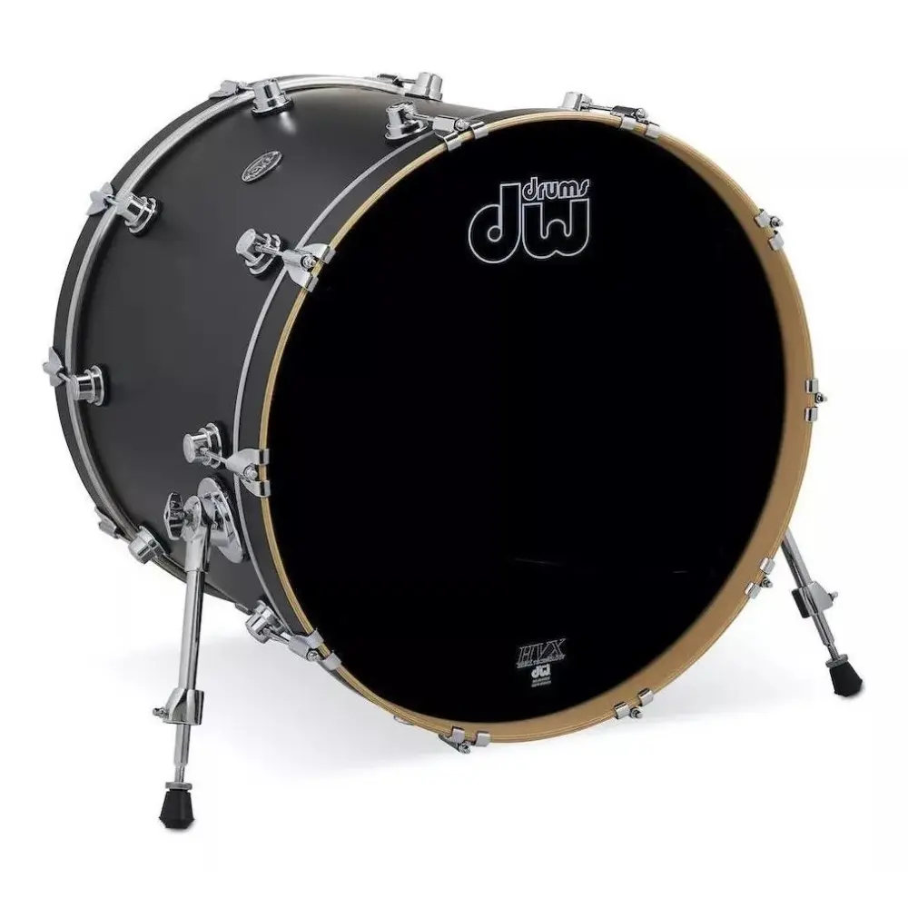 Bateria Acustica Bombo 22" DW DRPT1822CM Color Charcoal Metallic