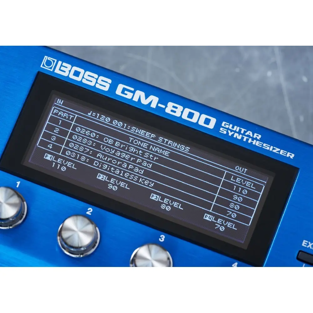 Pedalera de Guitarra Boss GM800