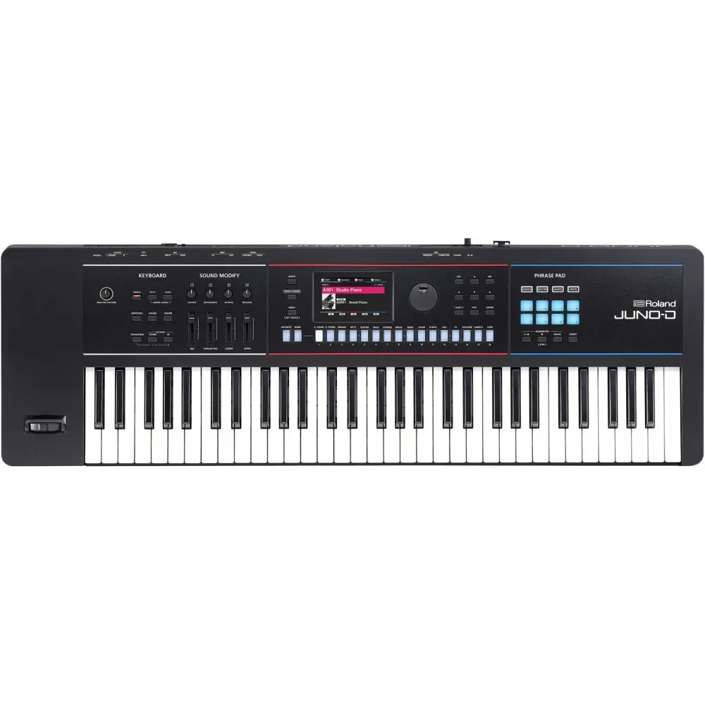 Sintetizador Roland JUNOD6 Teclado Workstation 61 Teclas