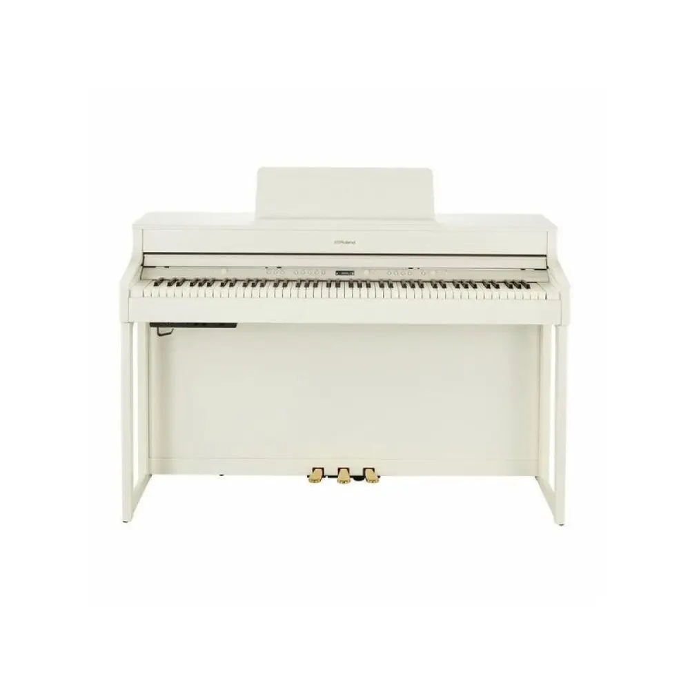 Piano Digital Con Mueble Roland White Hp702 Bluetooth 88 Teclas