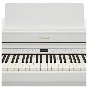 Piano Digital Con Mueble Roland White Hp702 Bluetooth 88 Teclas