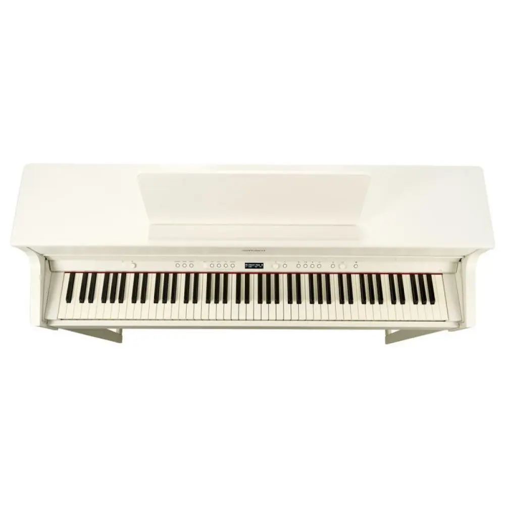 Piano Digital Con Mueble Roland White Hp702 Bluetooth 88 Teclas