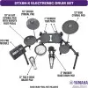 Bateria Electronica Yamaha DTX6K-X 5 Cuerpos Redoblante Tripe Zona