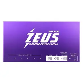 Fuente de Alimentacion Multiples Pedales Nux ZEUS NIP-Z10