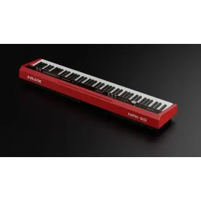 Piano Digital Nux De 88 Teclas NPK-20 Bluetooth Color Rojo