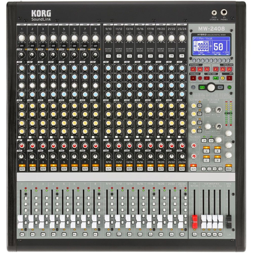 Mixer Analogica 24 Canales KORG MW-2408