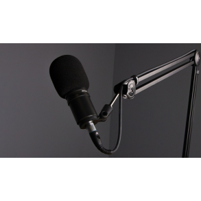 Sopote Microfono Ajustable Zoom Pro ZMA-1 Radio Streaming