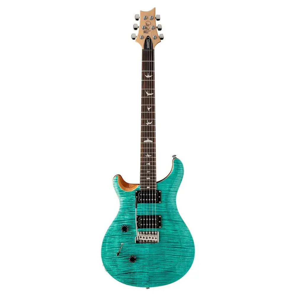 Guitarra Electrica PRS SE Custom 24 Zurda Color Turquoise