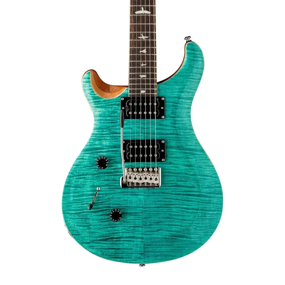 Guitarra Electrica PRS SE Custom 24 Zurda Color Turquoise