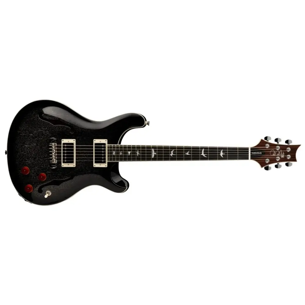 Guitarra Electrica SE Hollowbody con Funda Dog Hair Smokeburst PRS HBECB DH