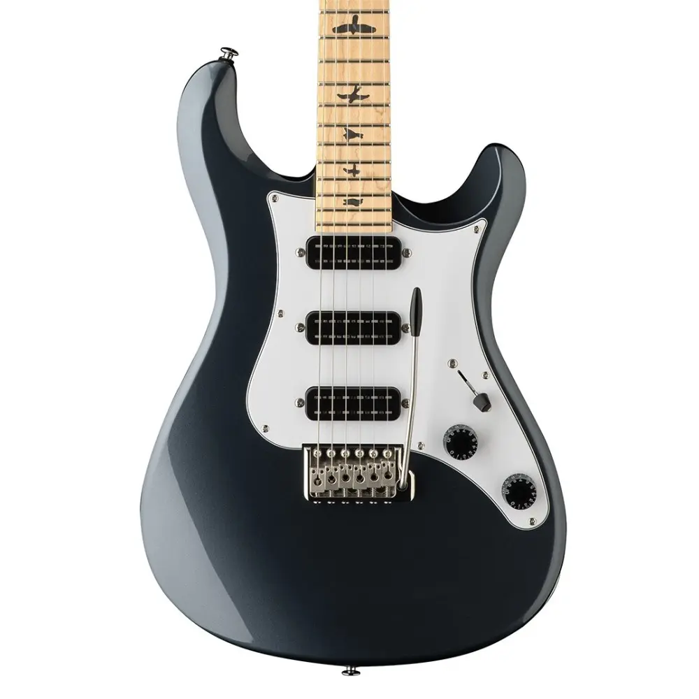 Guitarra Electrica con Funda Gun Metal Gray PRS NF3MGM