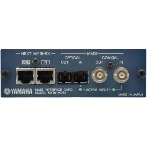 Tarjeta de Expansion para Mixer Yamaha MY16MD64