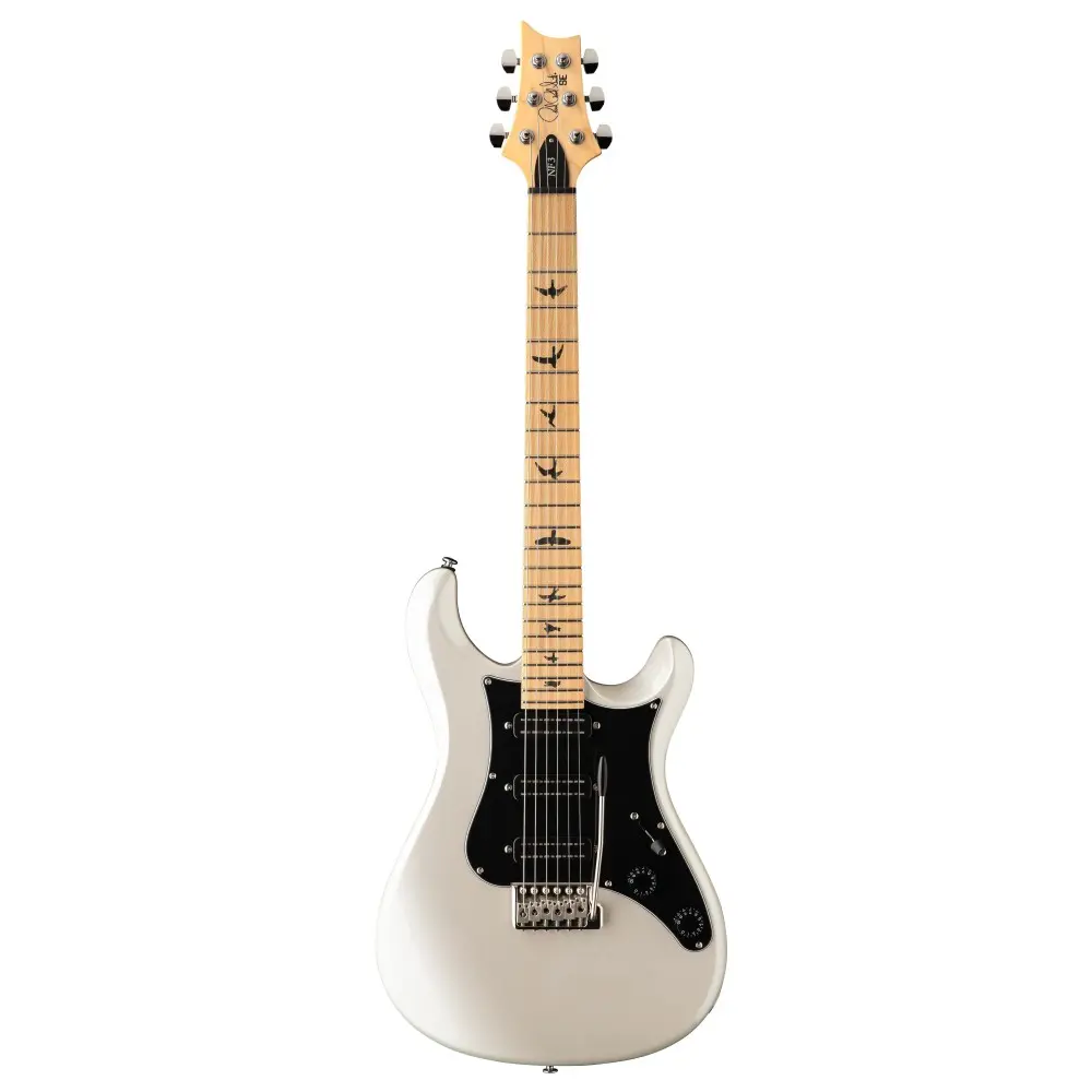 Guitarra Electrica con Funda Color White Pearl PRS NF3MWP