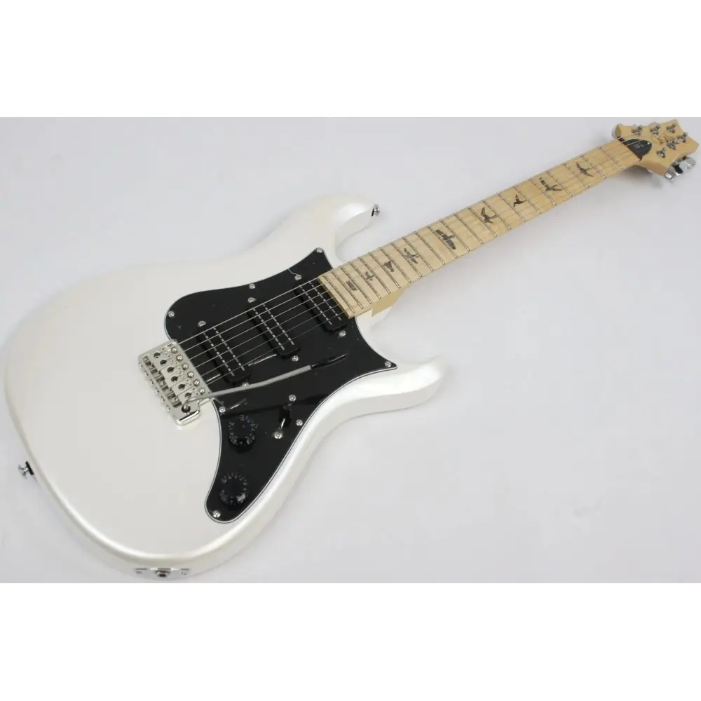 Guitarra Electrica con Funda Color White Pearl PRS NF3MWP