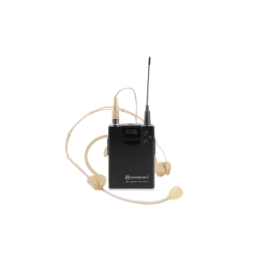Sistema Inalambrico Relacart UR22S con Body Pack Vincha y Microfono Shure Corbatero