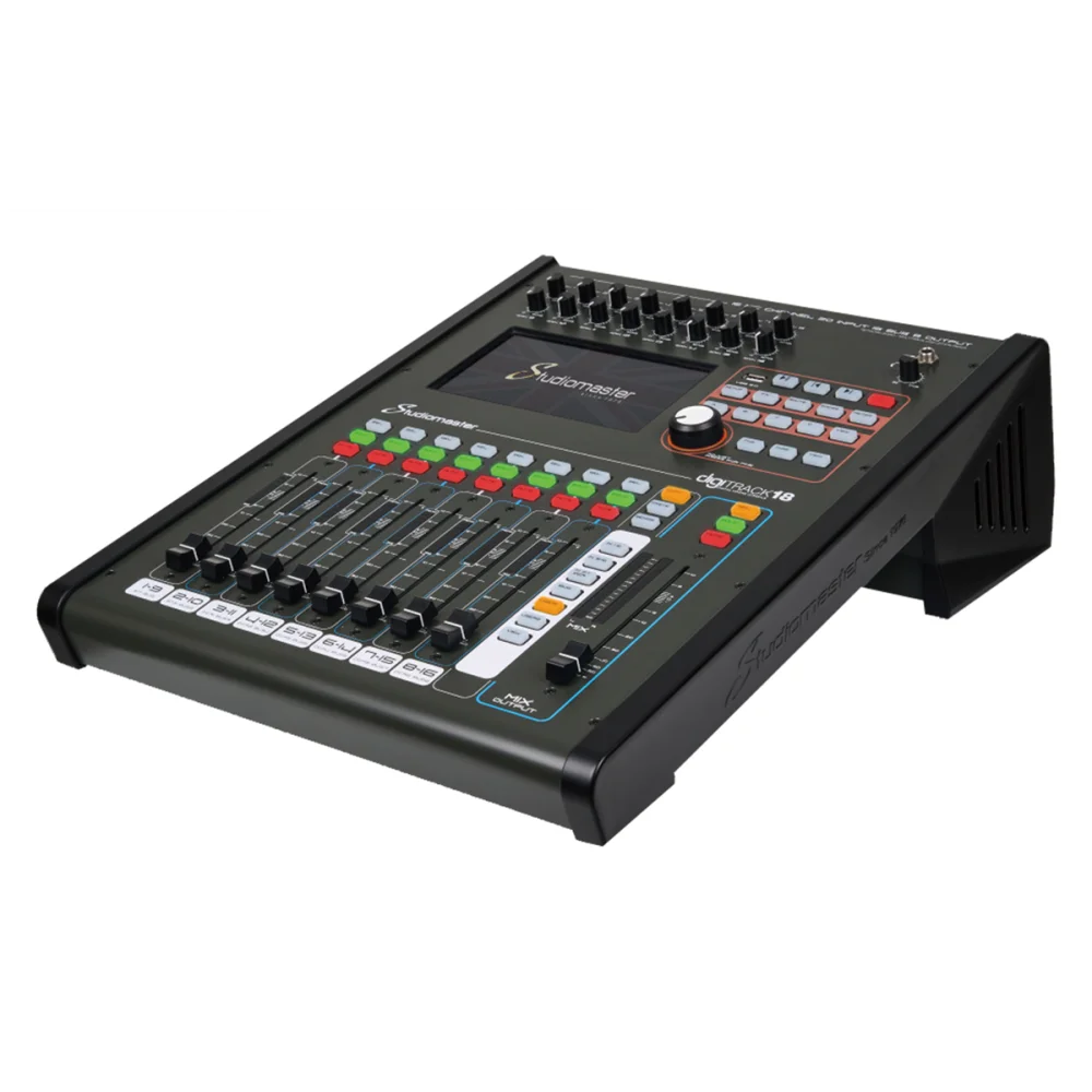 Mixer Digital 16 Canales Studiomaster DIGITRACK18