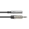 Cable Plug Stereo Prolongador 3 Metros Stagg NAC3MPSMJSR