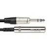 Cable Plug Stereo Prolongador 3 Metros Stagg NAC3PSJSR