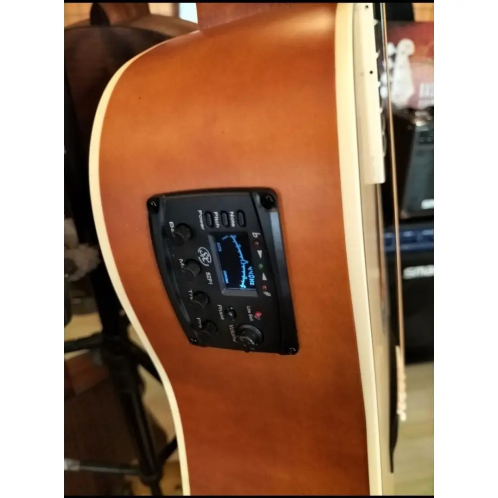 Guitarra ElectroAcustica con pack de Accesorios SX SD104CEK