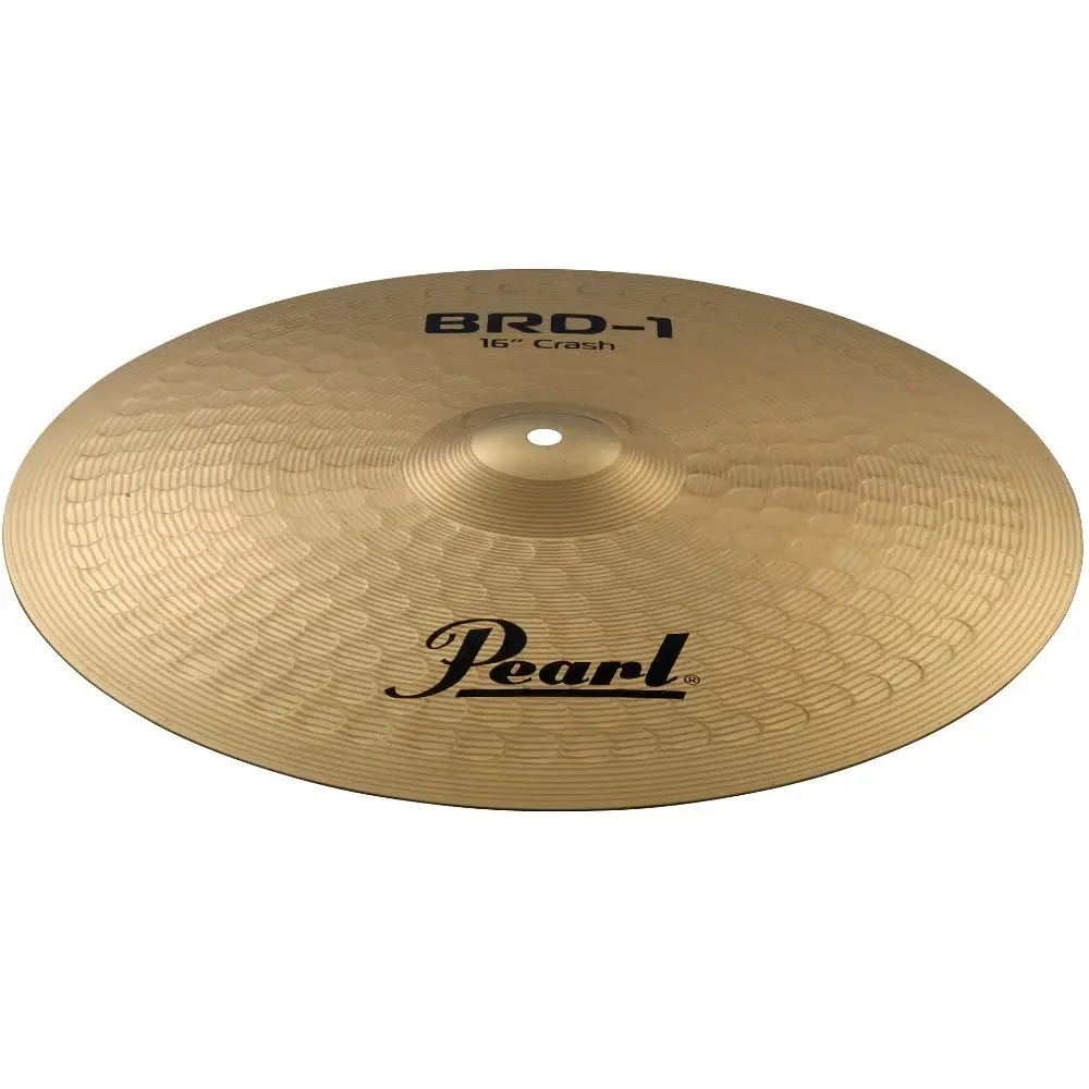 Set Platillos Pearl BRD-1 Hi-Hat de 14", Crash de 16", Ride de 20" con funda