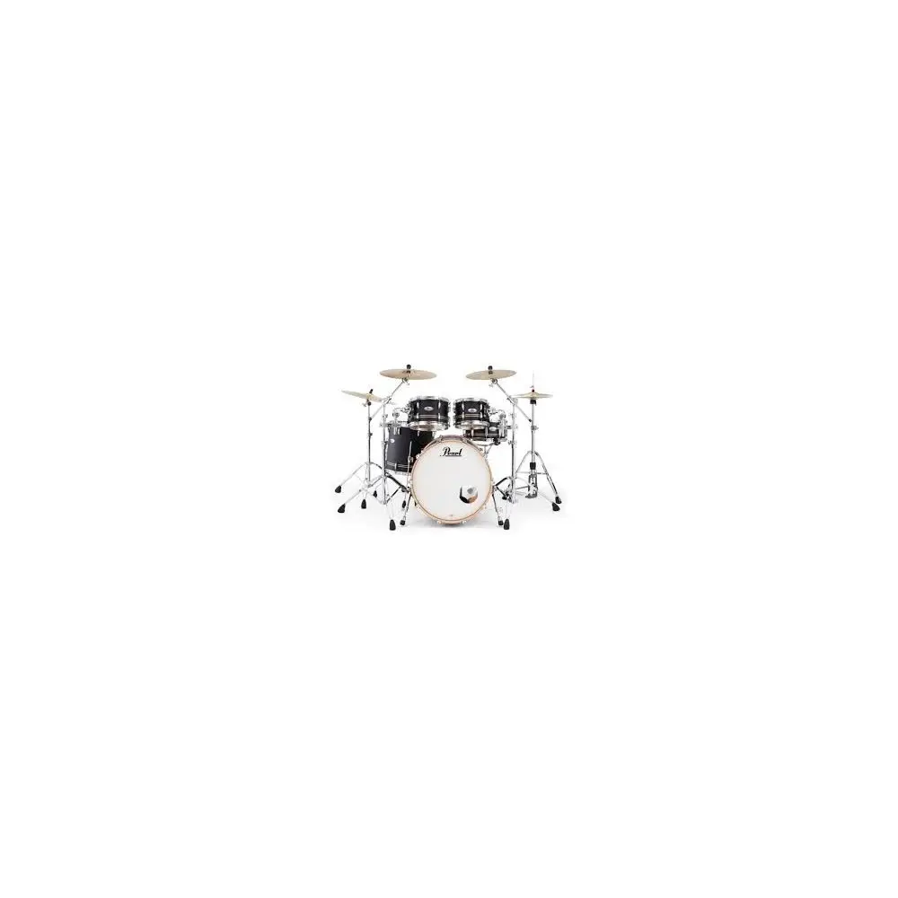 Bateria Pearl Professional Series 4 Cuerpos Bombo 22 Color Satin Gold Contrail