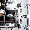 Bateria Pearl Professional Series 4 Cuerpos Bombo 22 Color Satin Gold Contrail