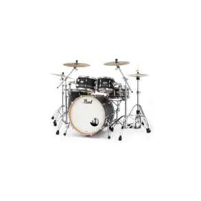 Bateria Pearl Professional Series 4 Cuerpos Bombo 22 Color Satin Gold Contrail