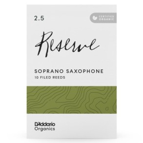 Caña Organica de Saxo Soprano Reserve Daddario Woodwinds ODIR1025 N2.5