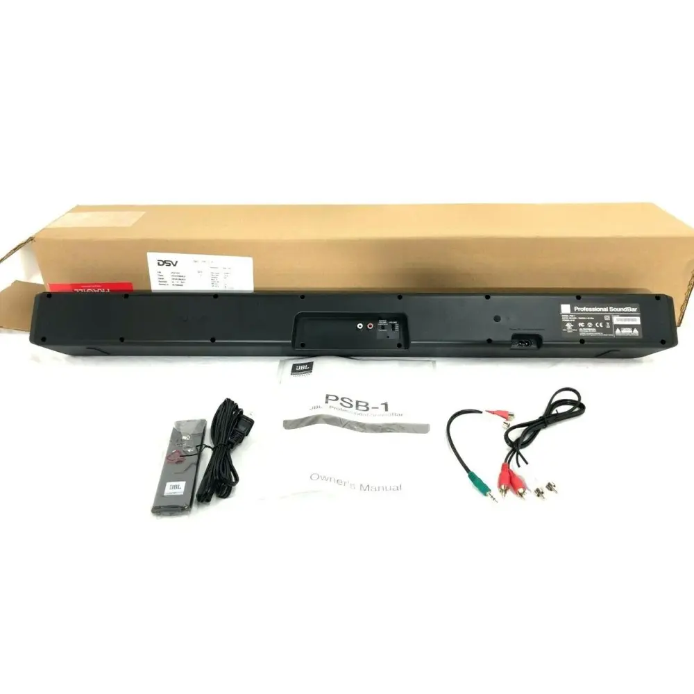 Barra De Sonido Jbl Soundbar Psb1 40 W 90 Db Rca Stereo