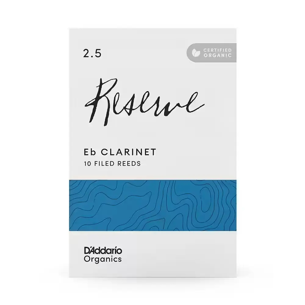 Caña Organica de Clarinete Reserve Daddario Woodwinds ODBR1025 N2.5