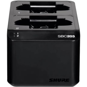 Cargador de bateria de mesa Shure SBC203-AR