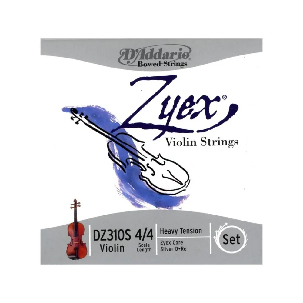 Encordado Para Violin 4/4 Daddario ZYEX DZ310S4/4H DZ310S4/4H