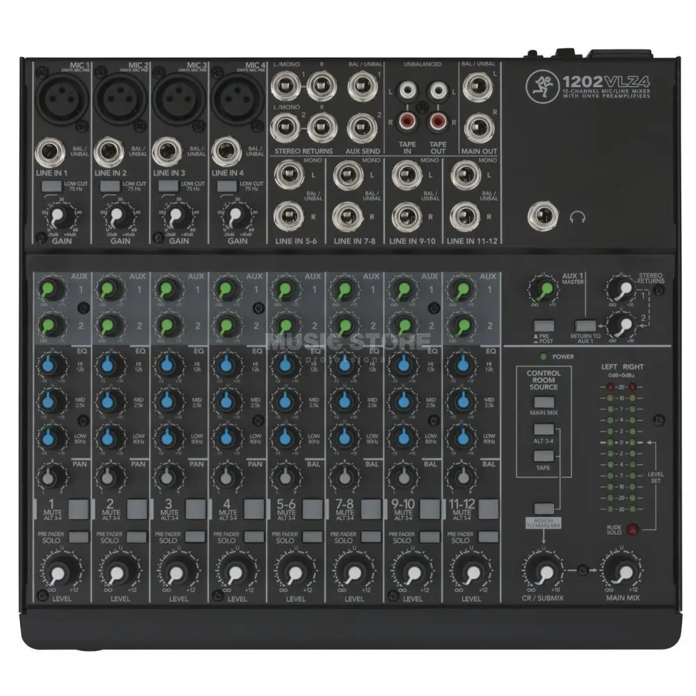 Mixer 12 Canales Mackie 1202 VLZ4