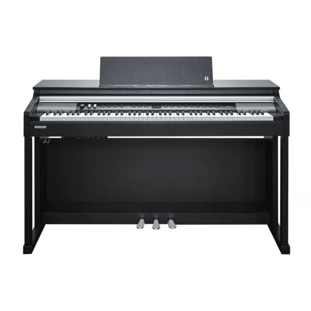 Piano Digital Kurzweil CUP P1 Color Marron Con Bluetooth + Mueble + Banqueta