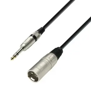 Cable Balanceado Plug XLR 3 Metros Adam Hall 3BMV0300