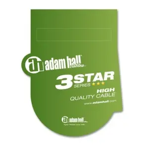 Cable Microfono Mini Y Plug 3 Metros Adam Hall 3YWPP0300