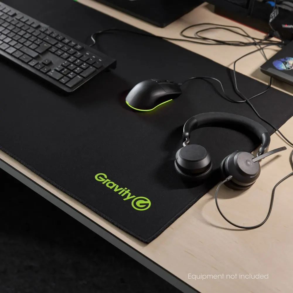 Alfombra Para Escritorio Gravity BGDC1 pc gamer, estudio grabacion o Dj