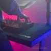 Alfombra Para Escritorio Gravity BGDC1 pc gamer, estudio grabacion o Dj