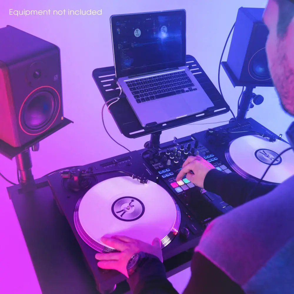 Mesa Soporte Plegable de Monitores Ipad Notebook y DJ Gravity FDJT01