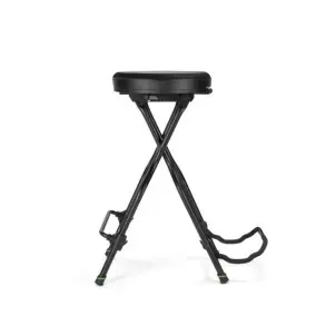 Banqueta alta Plegable Con Soporte de guitarra Gravity FGSEAT1