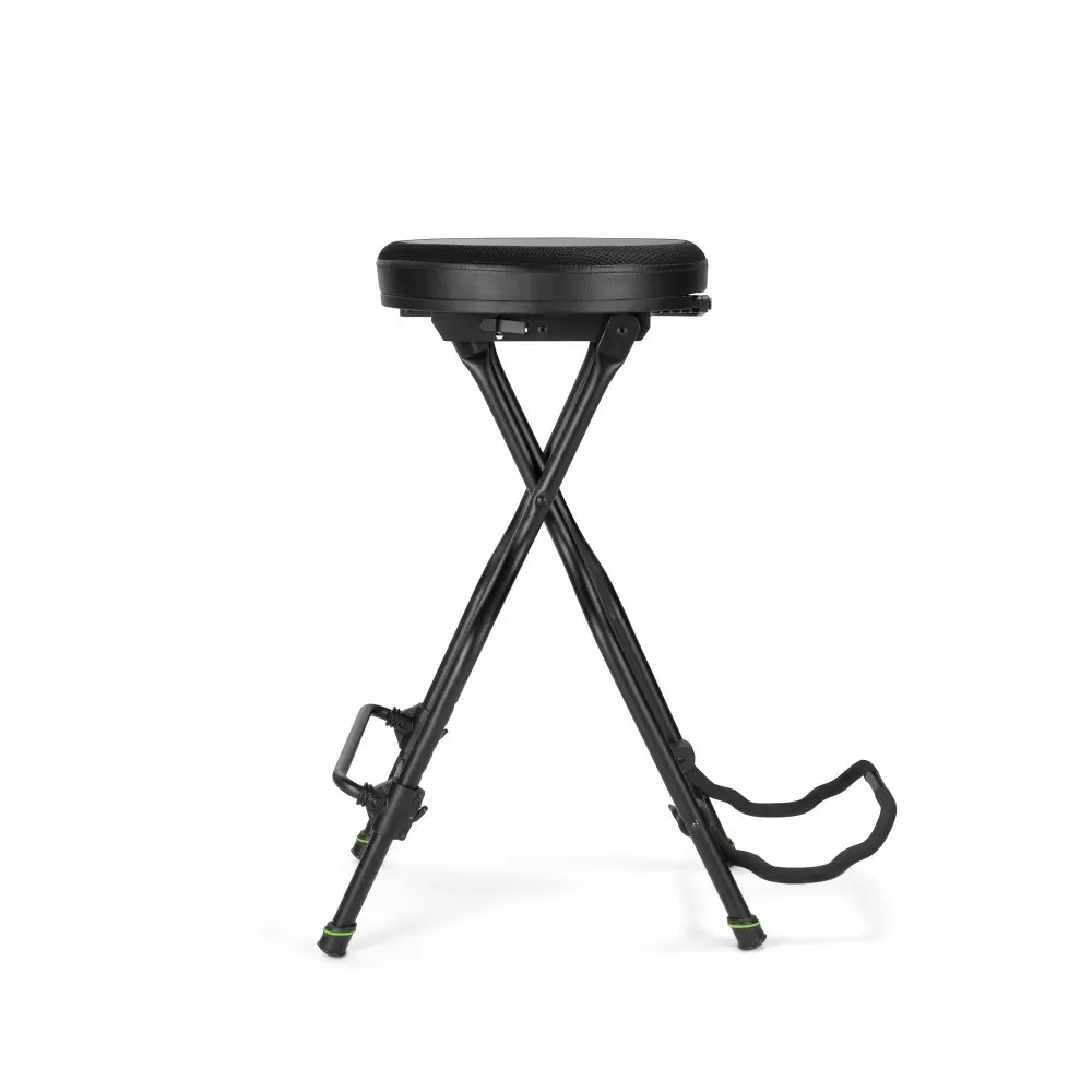 Banqueta alta Plegable Con Soporte de guitarra Gravity FGSEAT1