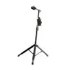 Soporte de Guitarra o bajo con cuello Gravity GS01NHB Con Traba Automatica