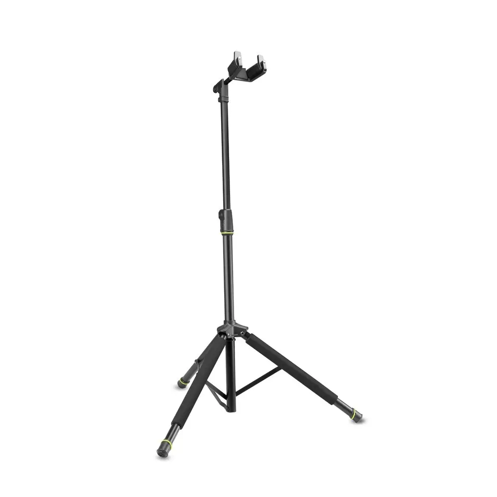 Soporte de Guitarra o bajo con cuello Gravity GS01NHB Con Traba Automatica