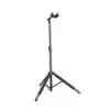 Soporte de Guitarra o bajo con cuello Gravity GS01NHB Con Traba Automatica