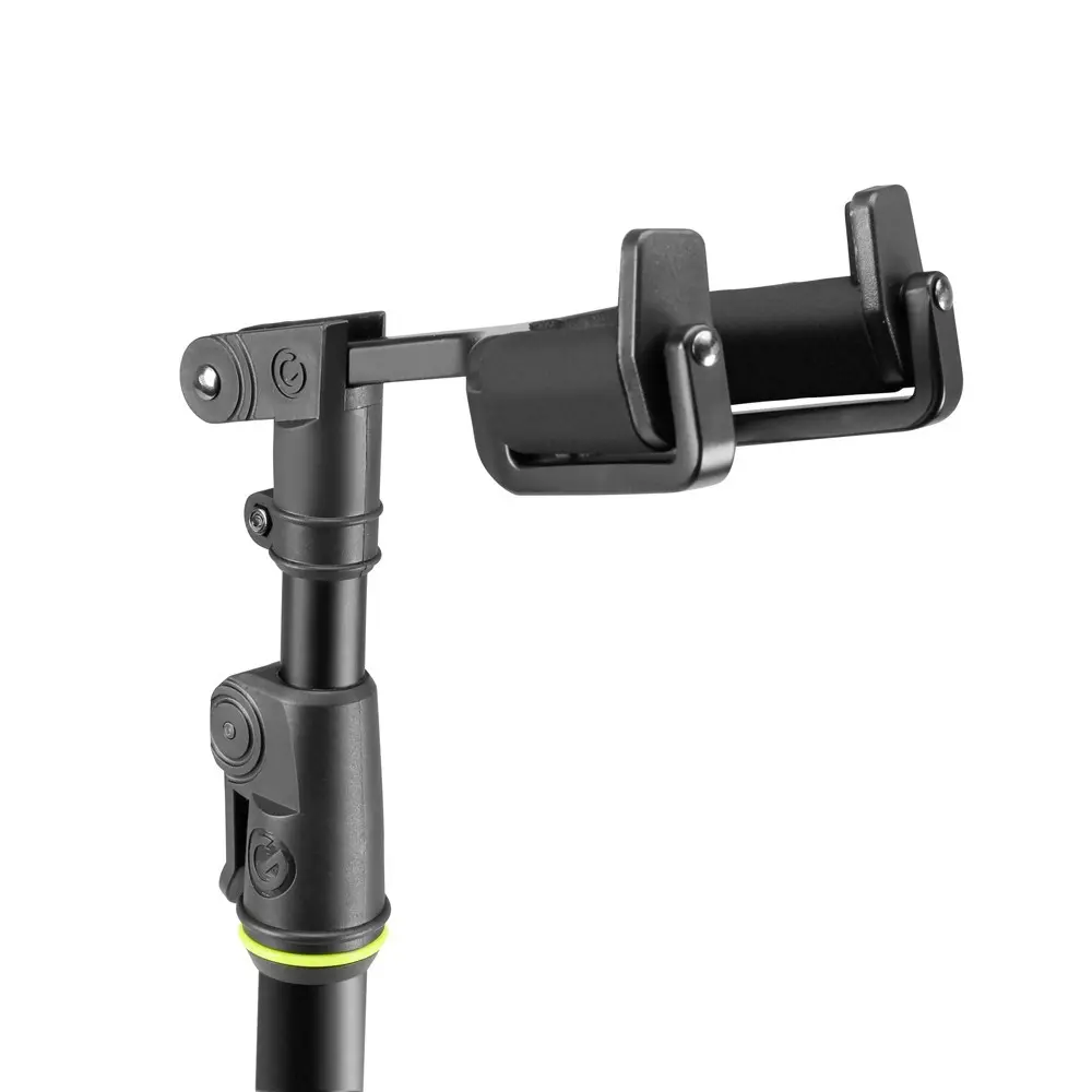 Soporte de Guitarra o bajo con cuello Gravity GS01NHB Con Traba Automatica