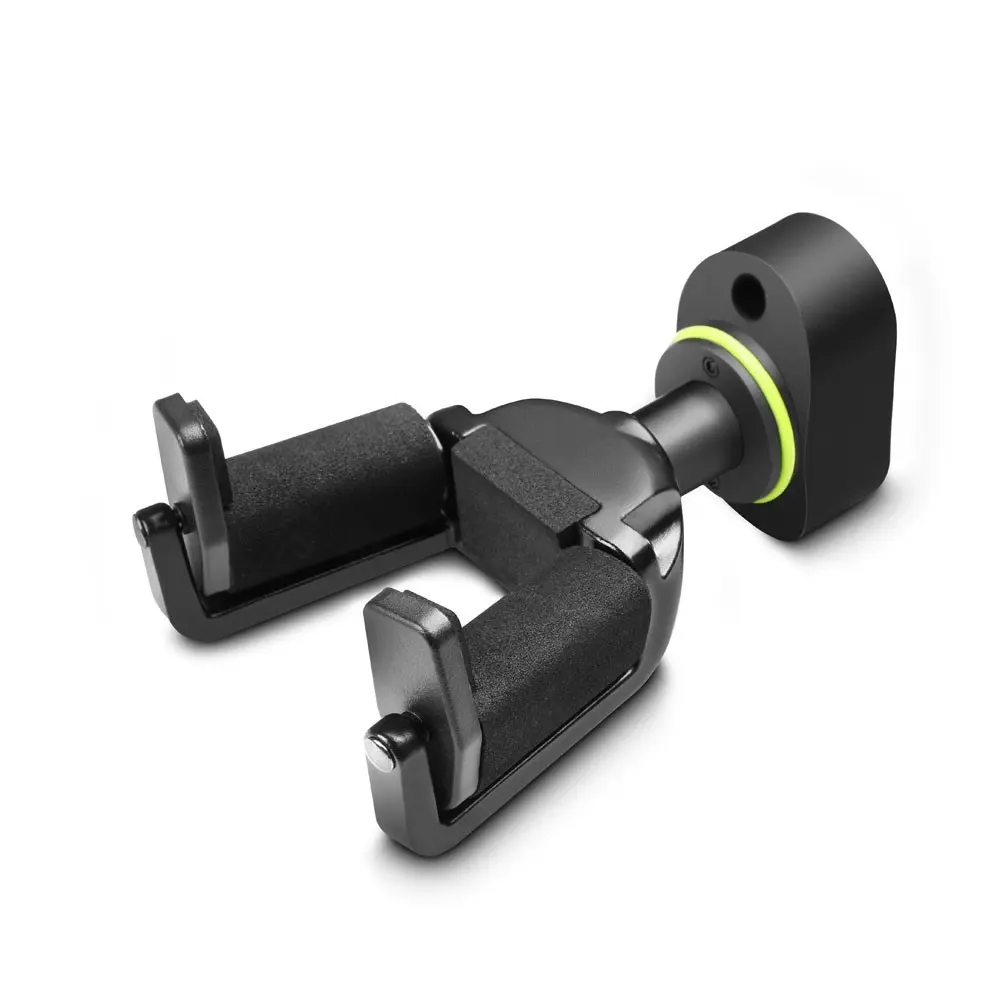 Soporte de Pared para Guitarra o bajo Gravity GS01WMB con cierre automatico